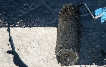 Shelton Under Harley liquid sealant waterproofing